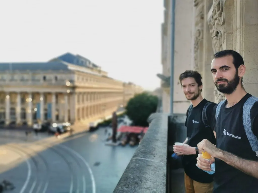 Renan Decamps et Quentin Lerebours