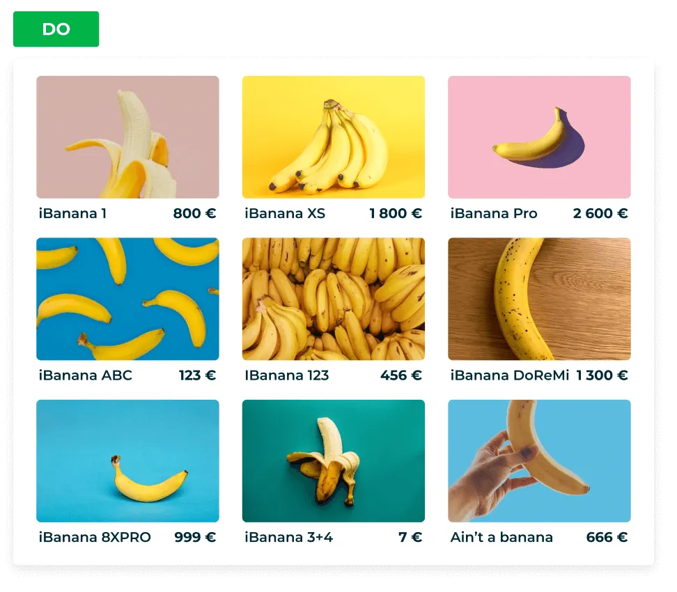 Exemple de liste où la loi de proximité est apliquée
