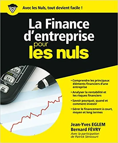 Livre "La finance d'entreprise pour les nuls"